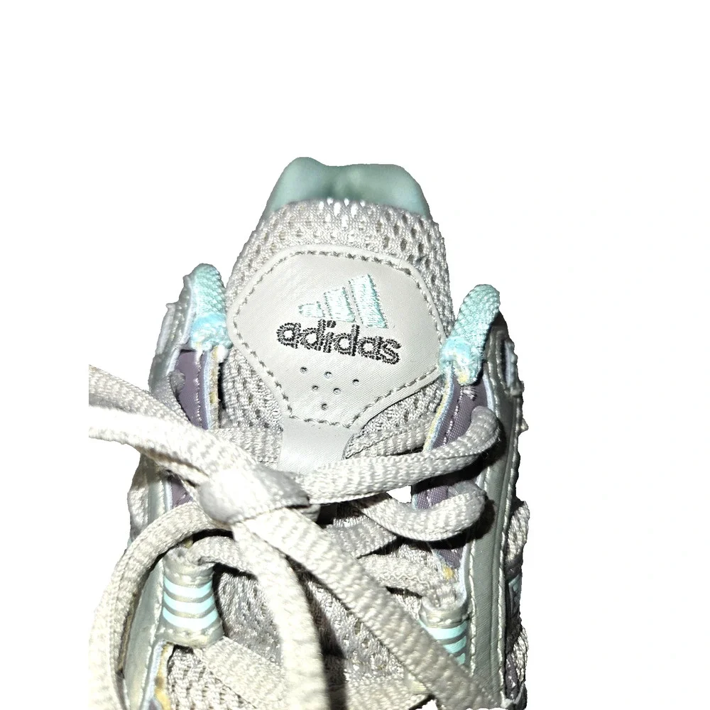 adidas Women's 7.5 Adiprene Torsion Running Shoes Gray Athletic Sneakers Trainer